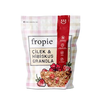 Fropie 360 gr Çilek&Hibiskus Granola