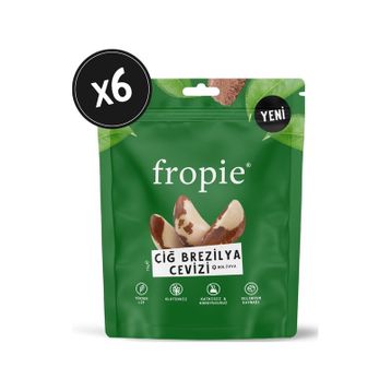 Fropie 75 gr Çiğ Brezilya Cevizi (6 adet)