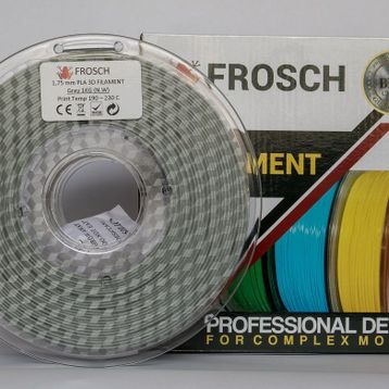 Frosch PLA Gri 1.75 mm Filament