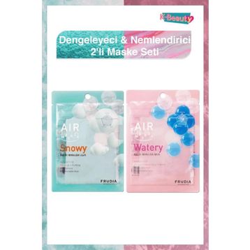 Frudia Air Snowy Maske + Air Watery Maske