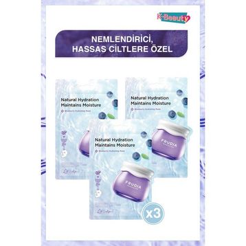 Frudia Blueberry Hydrating 3x27 ml Maske