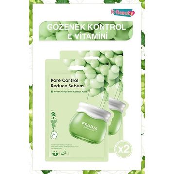 Frudia Green Grape 2 Adet Maske
