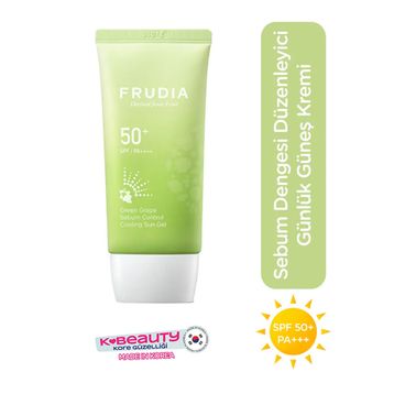 Frudia Green Grape Sebum SPF50 50 GR Gözenek Kontrol Güneş Kremi