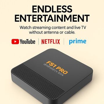 FS1 Pro 16 GB 4K Android TV Box