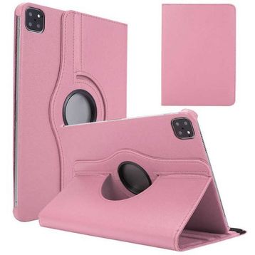 Fuchsia Apple iPad Pro 11 2020 Dönebilen Standlı Kılıf