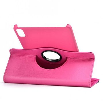 Fuchsia Huawei Mate Pad 10.4 Dönebilen Standlı Tablet Kılıfı
