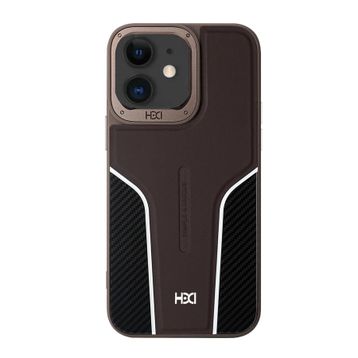 Fuchsia İphone 11 İle Uyumlu Hbc-264 Lambor Karbon Fiber Sport Titan Gri Kapak