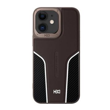 Fuchsia İphone 11 İle Uyumlu Hbc-264 Lambor Karbon Fiber Sport Titan Gri Kapak