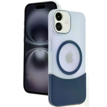 Fuchsia İphone 11 İle Uyumlu Velar Kablosuz Şarj Özellikli Lacivert Kapak