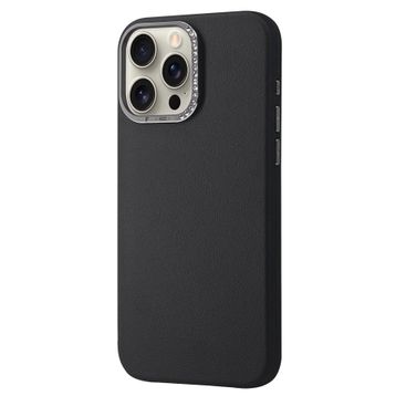 Fuchsia İphone 14 Pro İle Uyumlu Hbc-255 Viyana Siyah Kapak