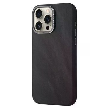 Fuchsia İphone 14 Pro İle Uyumlu Hbc-255 Viyana Siyah Kapak