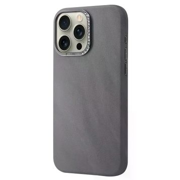 Fuchsia İphone 14 Pro İle Uyumlu Hbc-255 Viyana Titan Gri Kapak