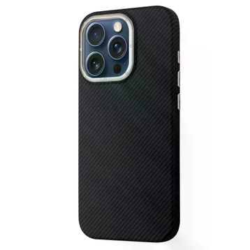 Fuchsia İphone 14 Pro İle Uyumlu Hbc-263 Monaco Siyah Kapak