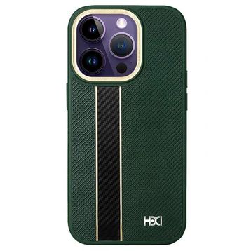 Fuchsia İphone 14 Pro Max Uyumlu Hbc-163 Times Koyu Yeşil Kılıf