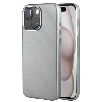 Fuchsia İphone 15 İle Uyumlu Hbc-242 Dividing Titan Gri Kablosuz Şarj Özellikli Kapak
