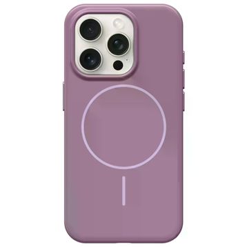 Fuchsia İphone 15 Pro Max Uyumlu Hbc-300 Beat Mor Kablosuz Şarj Özellikli Kılıf