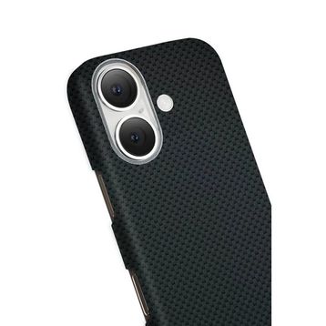 Fuchsia İphone 16 İle Uyumlu Volt Siyah 2 Kablosuz Şarj Özellikli Kapak