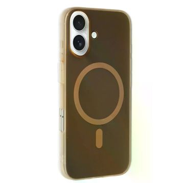 Fuchsia İphone 16 Plus İle Uyumlu Tuna Pc Slim Desert Kablosuz Şarj Özellikli Kapak