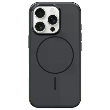 Fuchsia İphone 16 Pro Max Uyumlu Hbc-300 Beat Siyah Kablosuz Şarj Özellikli Kılıf