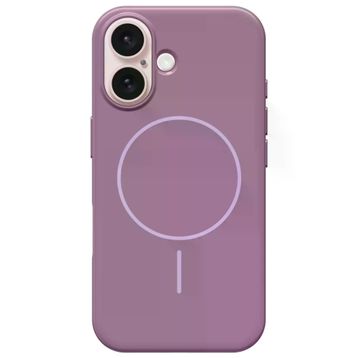 Fuchsia İphone 16 Uyumlu Hbc-300 Beat Mor Kablosuz Şarj Özellikli Kılıf