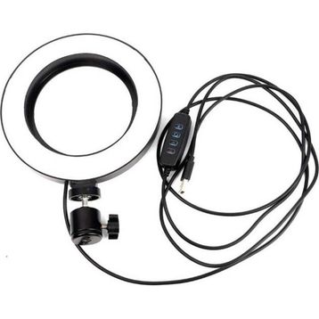 Fuchsia M-16 Işıklı Ring Light Telefon Tutucu