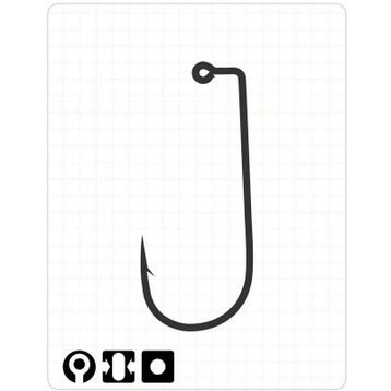 Fudo 2101 AB Jig Black Nikel İğne