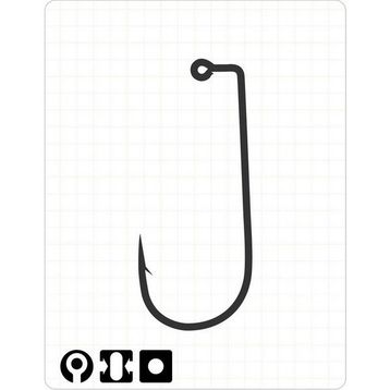 Fudo 2101 AB Jig Black Nikel İğne