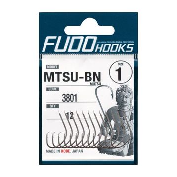 Fudo 3801 Mutsu Black Nikel Çember İğne