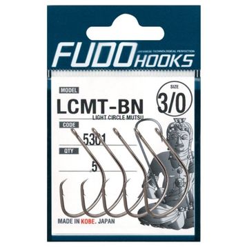 Fudo 5301 Light Circle Mutsu Black Nikel İğne