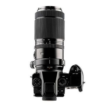 Fujifilm Fujinon GF100-200 mm F5.6 R LM OIS WR Orta Format Siyah Objektif