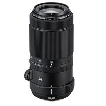 Fujifilm Fujinon GF100-200 mm F5.6 R LM OIS WR Orta Format Siyah Objektif