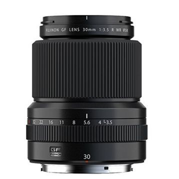 Fujifilm Fujinon GF30 mm F3.5 R WR Orta Format Siyah Objektif