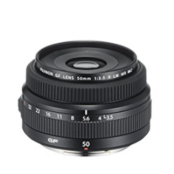 Fujifilm Fujinon GF50 mm F3.5 R LM WR Orta Format Siyah Objektif