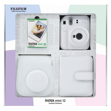 Fujifilm Instax Mini 12 Box Beyaz Dijital Fotoğraf Makinesi