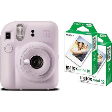 Fujifilm Instax Mini 12 Lila Dijital Fotoğraf Makinesi + 40'lı Film