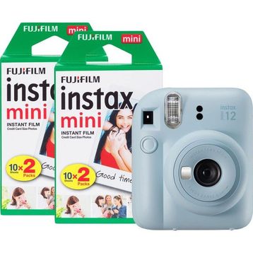 Fujifilm Instax Mini 12 Mavi Dijital Fotoğraf Makinesi + 40'lı Film