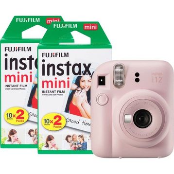 Fujifilm Instax Mini 12 Pembe Dijital Fotoğraf Makinesi + 40'lı Film