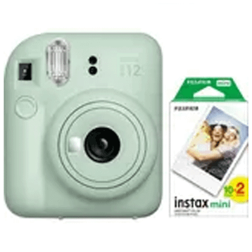 Fujifilm Instax Mini 12 Yeşil Dijital Fotoğraf Makinesi + Mini Film