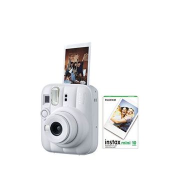 Fujifilm Instax Mini 13 Beyaz Dijital Fotoğraf Makinesi + 10 Film