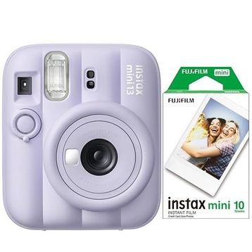 Fujifilm Instax Mini 13 Lila Dijital Fotoğraf Makinesi + 10 Film