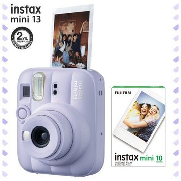 Fujifilm Instax Mini 13 Lila Dijital Fotoğraf Makinesi + 10 Film
