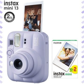 Fujifilm Instax Mini 13 Lila Dijital Fotoğraf Makinesi + 20 Film