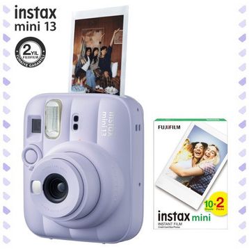 Fujifilm Instax Mini 13 Lila Dijital Fotoğraf Makinesi + 20 Film