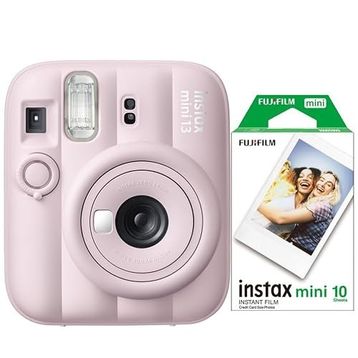 Fujifilm Instax Mini 13 Pembe Dijital Fotoğraf Makinesi + 10 Film