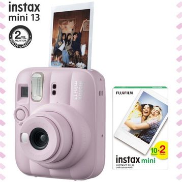 Fujifilm Instax Mini 13 Pembe Dijital Fotoğraf Makinesi + 20 Film