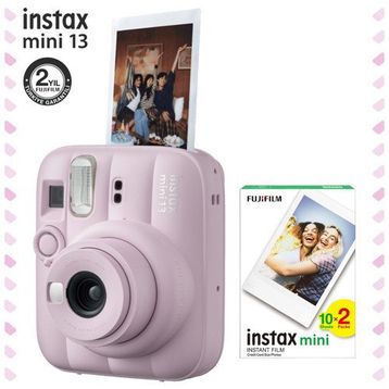 Fujifilm Instax Mini 13 Pembe Dijital Fotoğraf Makinesi + 20 Film