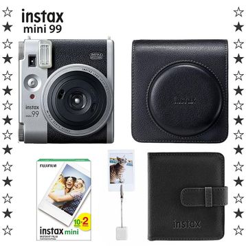 Fujifilm Instax Mini 99 Gümüş Box Dijital Fotoğraf Makinesi
