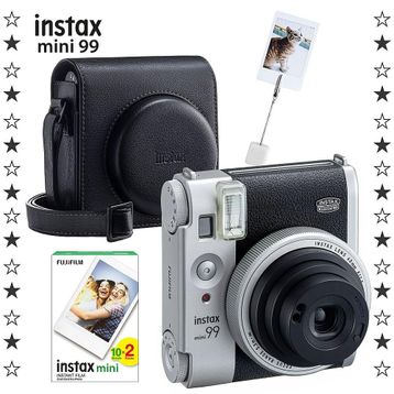 Fujifilm Instax Mini 99 Gümüş Box Dijital Fotoğraf Makinesi