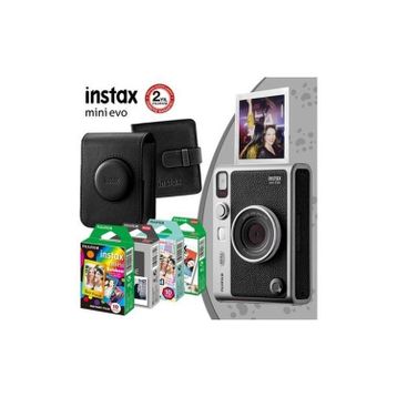 Fujifilm Instax Mini Evo Box Siyah Dijital Fotoğraf Makinesi