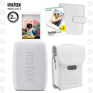 Fujifilm Instax Mini Link 3 Beyaz Box Akıllı Fotoğraf Yazıcısı